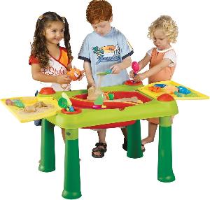 Bekijk leuke cadeautip : Feber Zand en Watertafel - Speeltafel - Groen/Rood